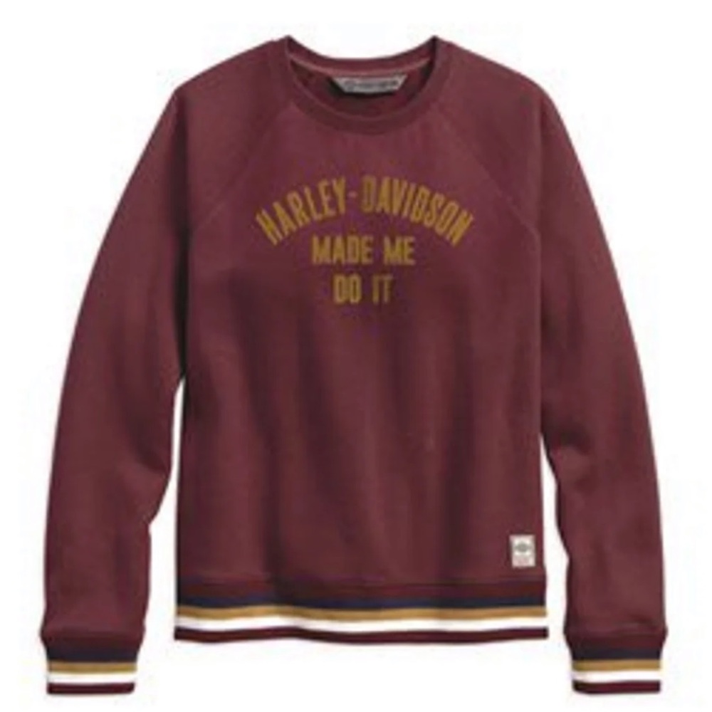 💛 H-D “Made Me Do It” Pullover Sweatshirt 💛